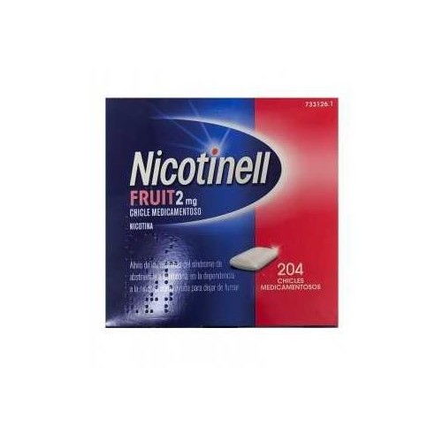 Nicotinell Fruit 2mg 204 Chicles