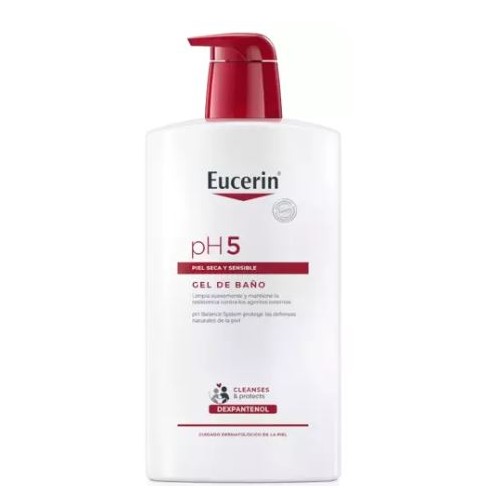 Eucerin pH5 Gel De Baño Piel Sensible 1L