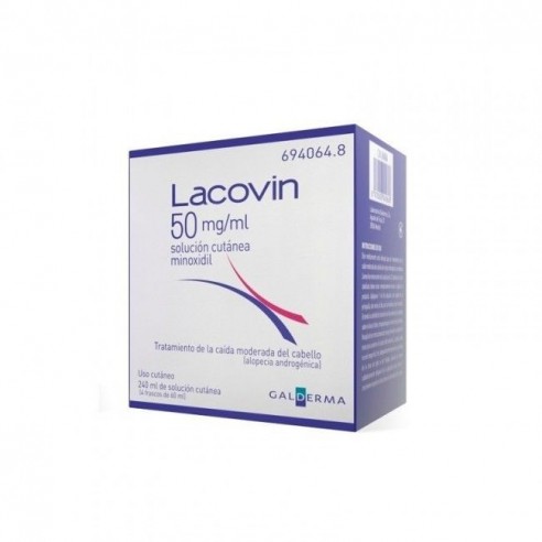 Lacovin 5% 50Mgñml Sol Cu 4X60