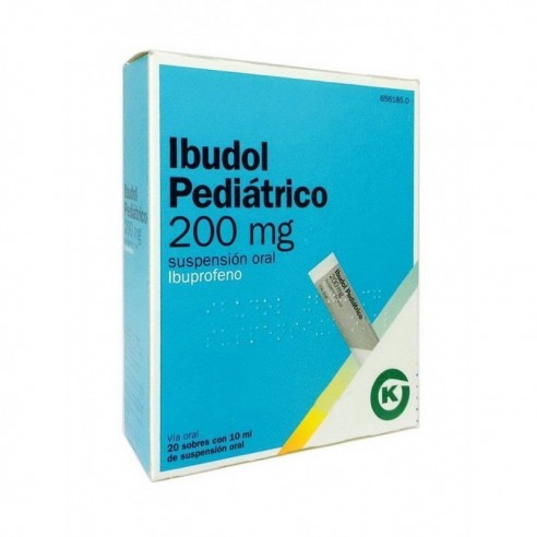 Ibudol Pediatrico 200mg 20 Sobres