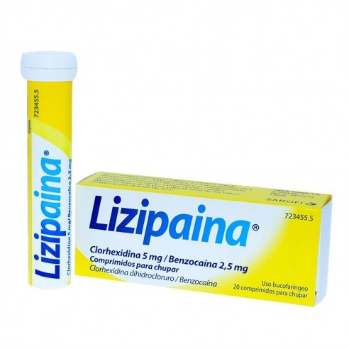 Lizipaina Clorhexidina/Benzocaina 5...