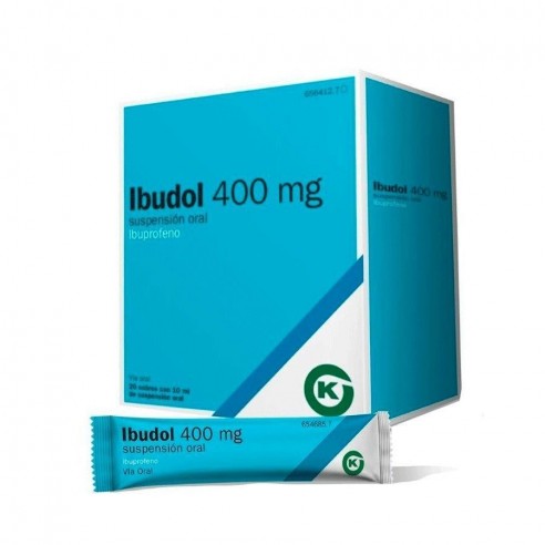 Ibudol 400 mg, 20 Sobres 10ml