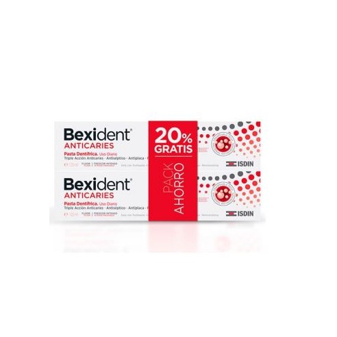 Bexident Pack Anticaries Pasta 125ml