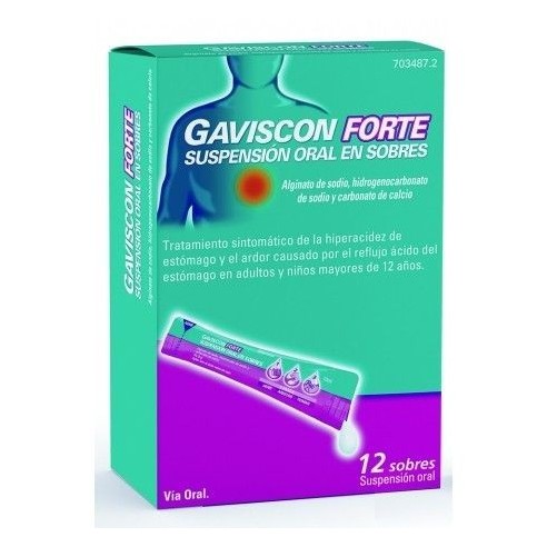 Gaviscon Forte Susp 10Ml 12Sob