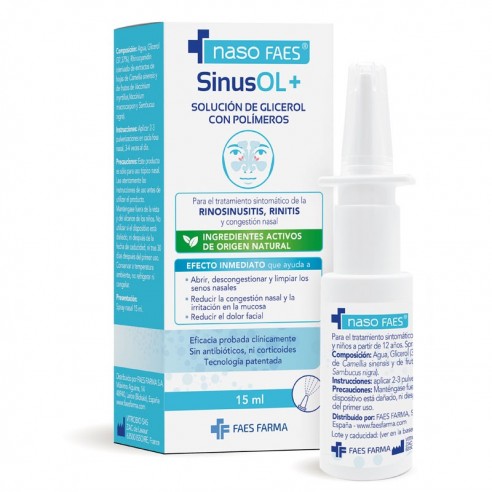 Naso Faes SinusOL+ Spray Nasal 15ml