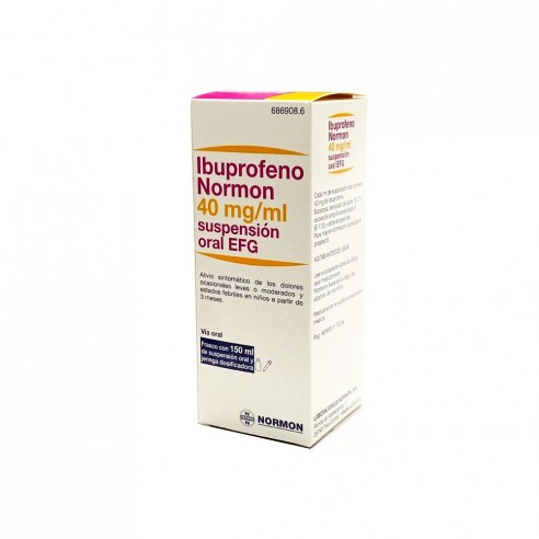 Ibuprofeno Normon EFG 4mg/ml 150 ml