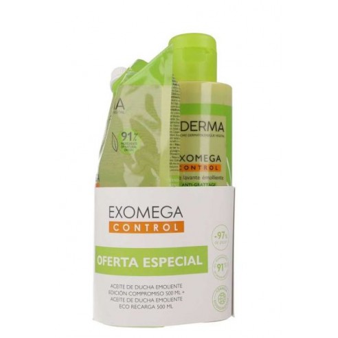 A-derma Pack Exomega Control Aceite...