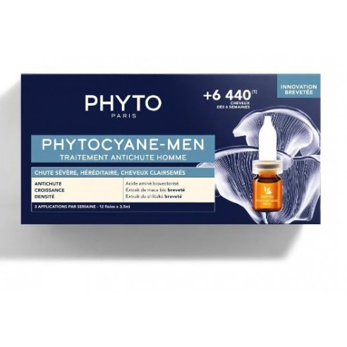 Phytocyane-Men 12 Ampollas