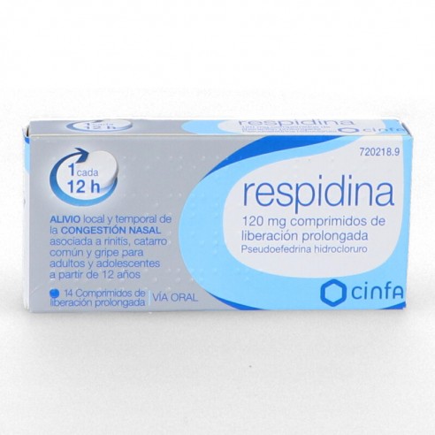 Respidina 120 mg Comprimidos...