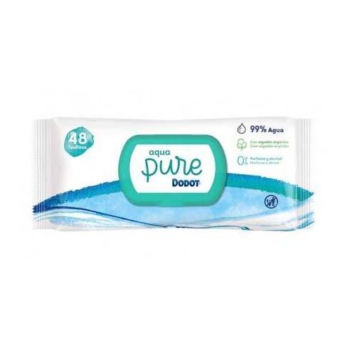 Dodot Aqua Pure Toallitas Humedas Para Bebes 48 Unidades