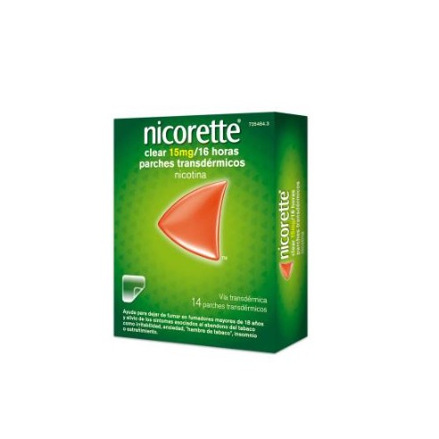 Nicorette Clear 15 mg/ 16 horas...